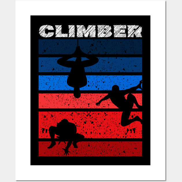 Climber Wall Art by Bruno Pires